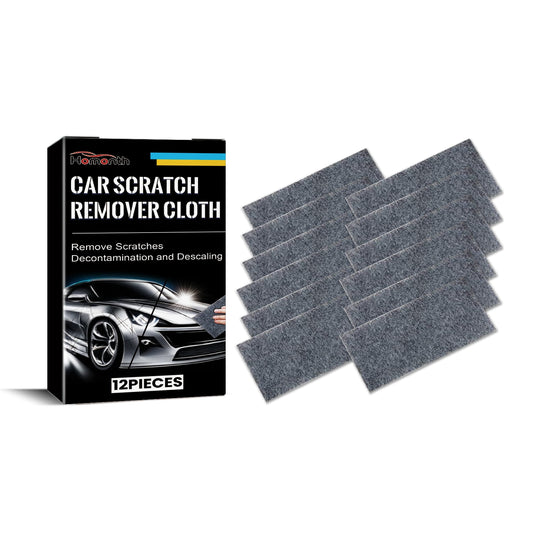Premium Car Scratch Repair Cloth (12 PCS) - Instant Paint Restorer